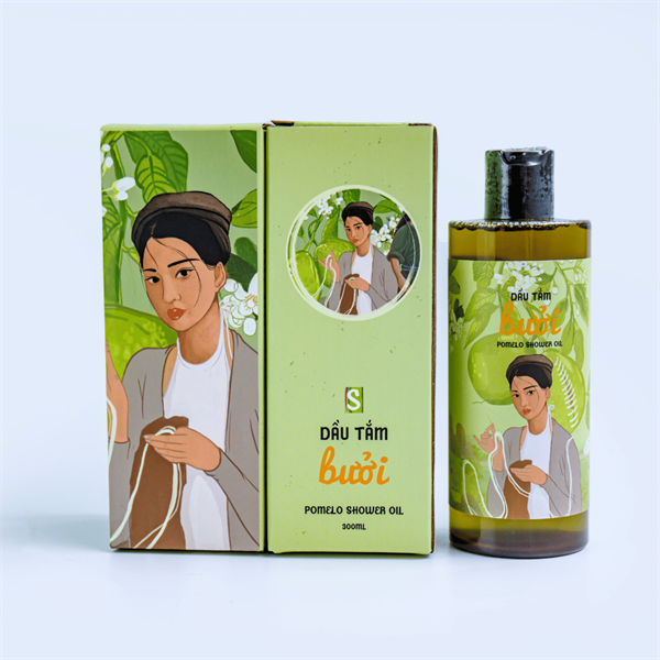 Dầu tắm bưởi - Pomelo shower oil 300ml