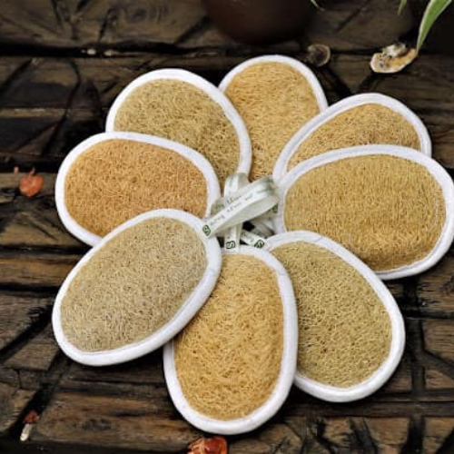 Bông tắm xơ mướp