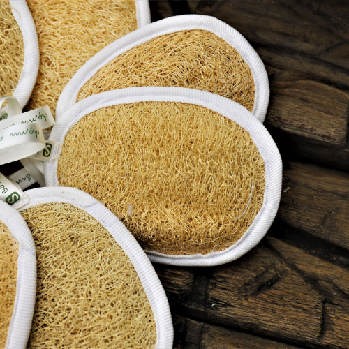 Bông tắm xơ mướp