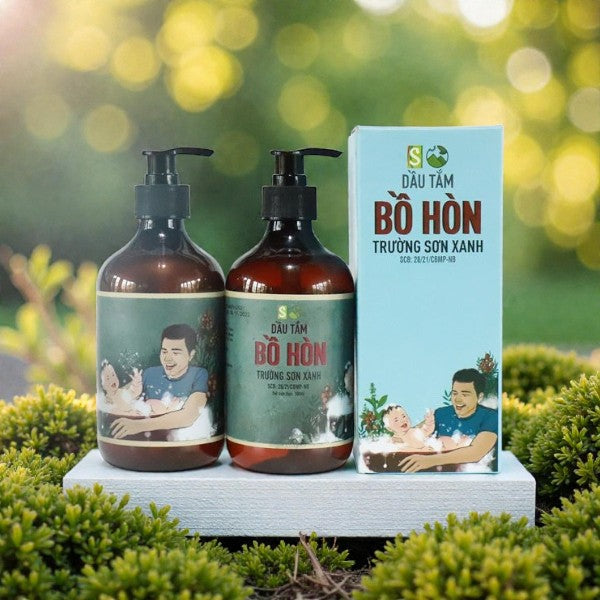 Dầu tắm Bồ Hòn - Soapberry shower oil 100ml - 500ml