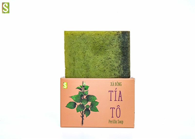 Xà bông tía tô - Perilla soap 110g