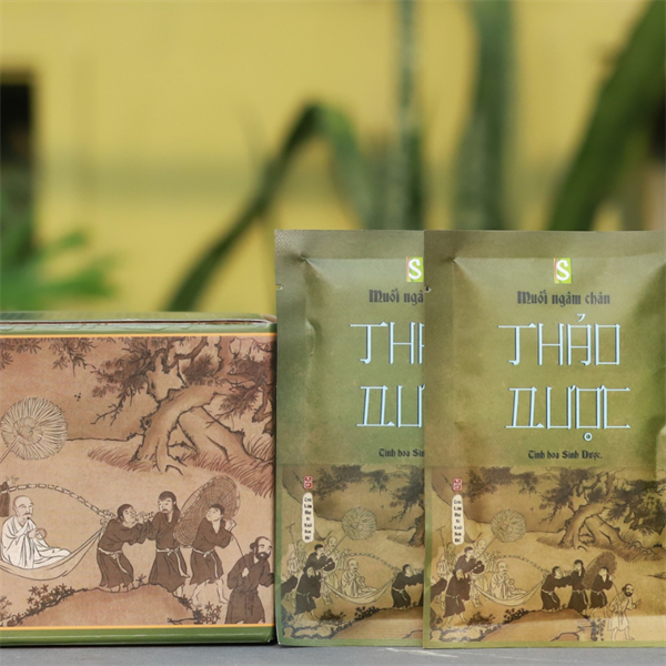 Muối ngâm chân thảo dược 50g (Hộp 10 gói)