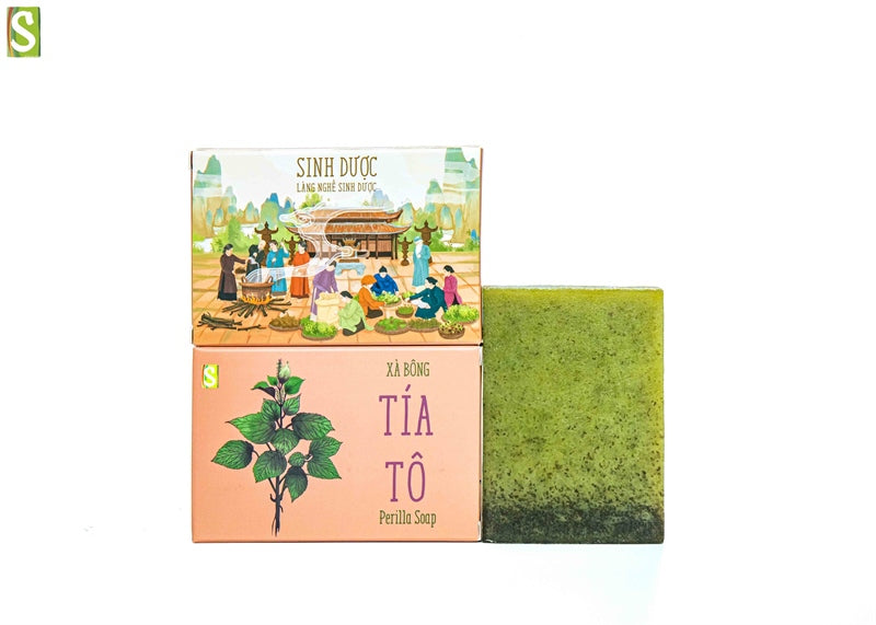Xà bông tía tô - Perilla soap 110g