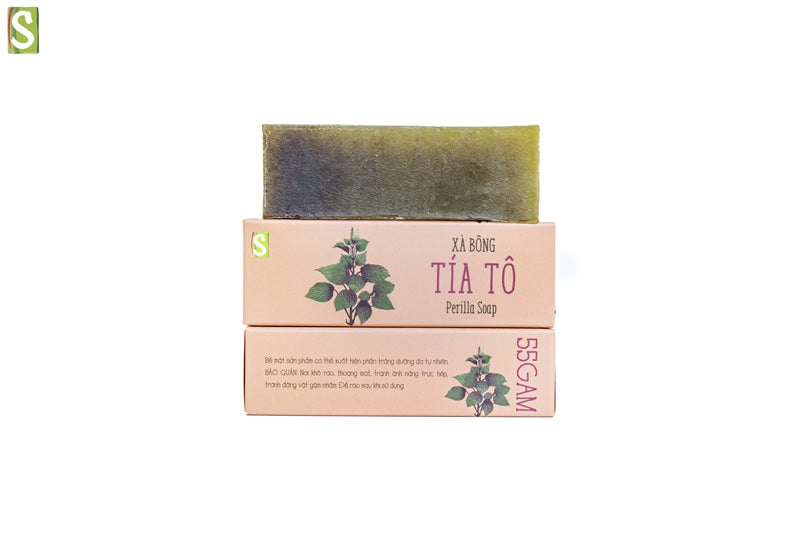 Xà bông tía tô - Perilla soap 55g
