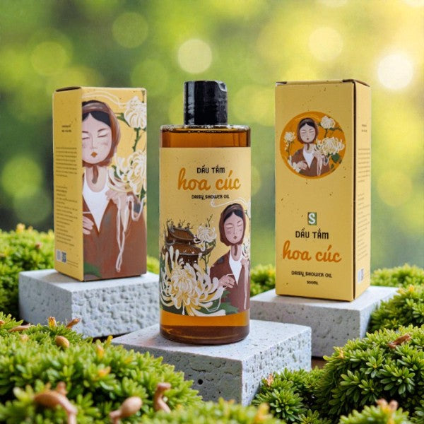 Dầu tắm hoa cúc - Daisy shower oil 300ml