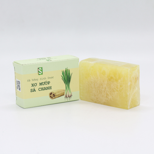 Xà bông Xơ mướp Sả Chanh - Loofah & Lemongrass soap 120g
