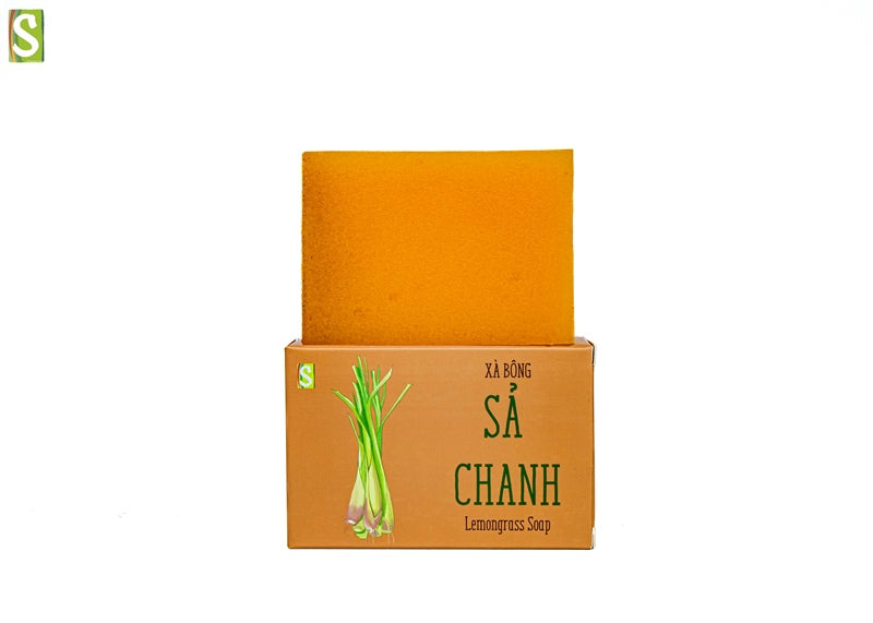 Xà bông Nghệ - Sả Chanh - Turmeric & Lemongrass soap 110g