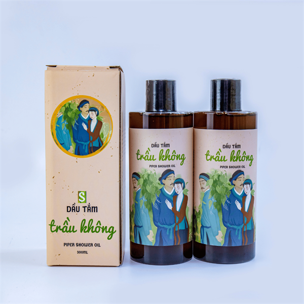 Dầu tắm trầu không - Piper shower oil 300ml