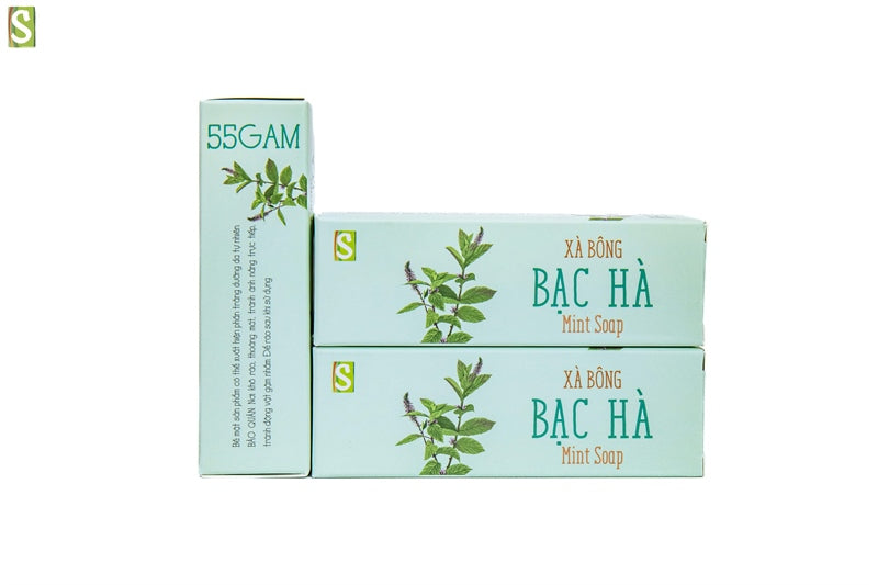 Xà bông bạc hà - Mint soap 55g