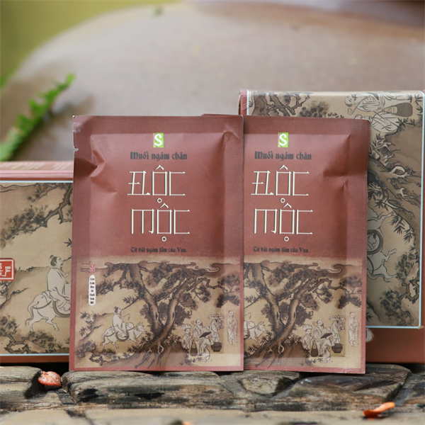 Muối ngâm chân Độc Mộc 50g (Hộp 10 gói)