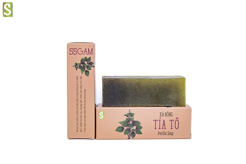 Xà bông tía tô - Perilla soap 55g