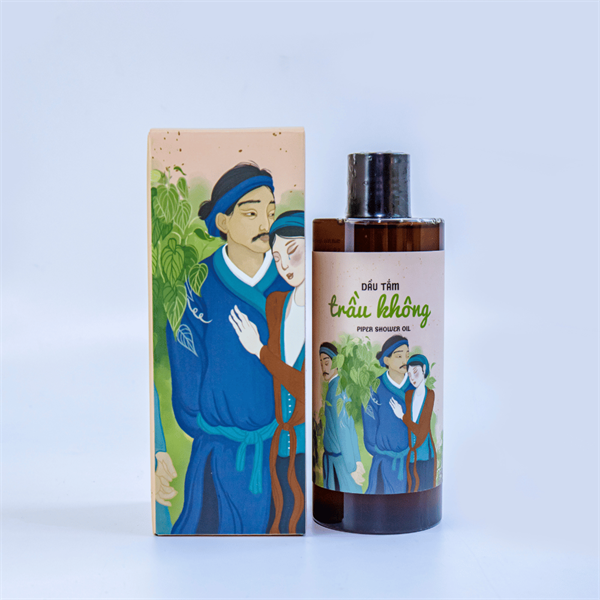Dầu tắm trầu không - Piper shower oil 300ml