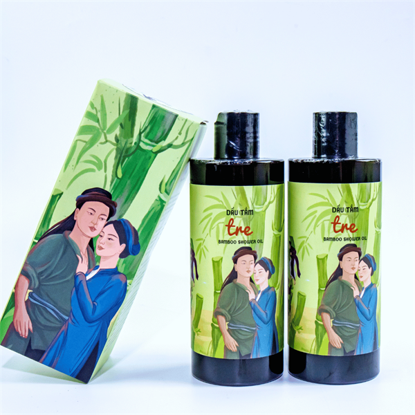 Dầu tắm tre - Bamboo shower oil 300ml