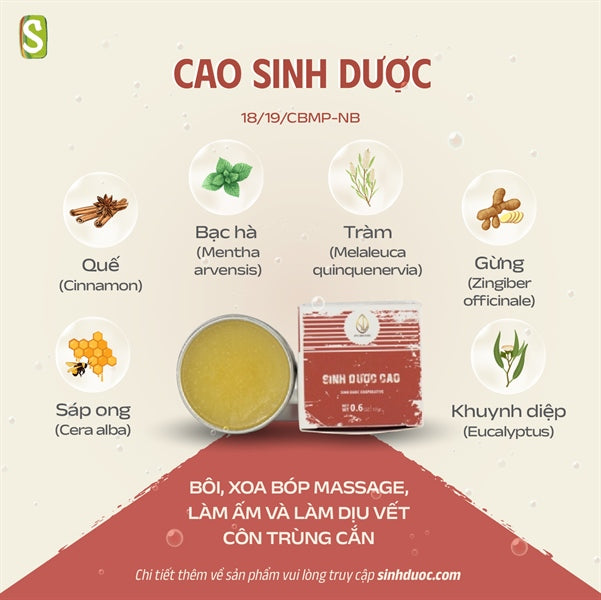 Cao xoa bóp - Herbal Balm 17g