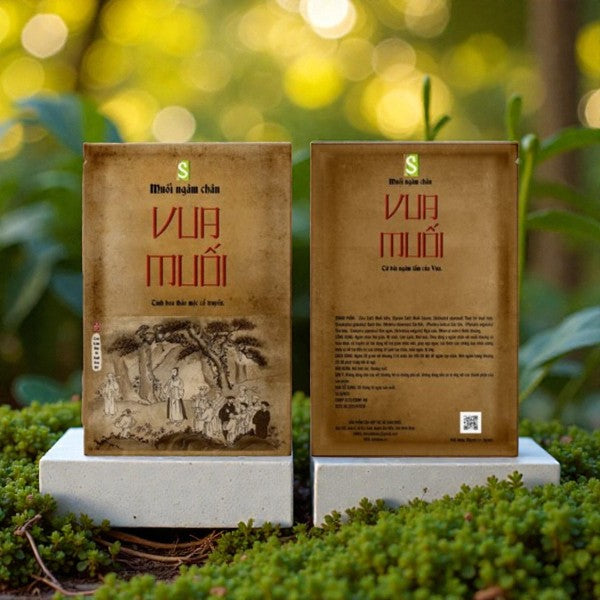 Muối ngâm chân Vua Muối 50g (Hộp 10 gói)