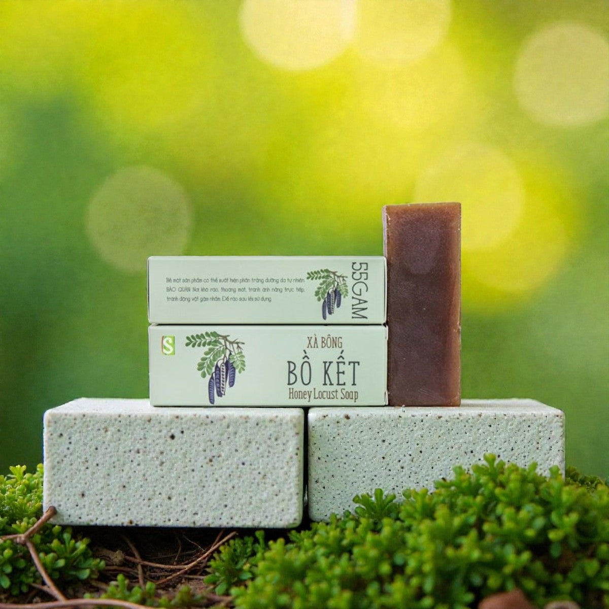 Xà bông bồ kết - Honey locust soap 55g