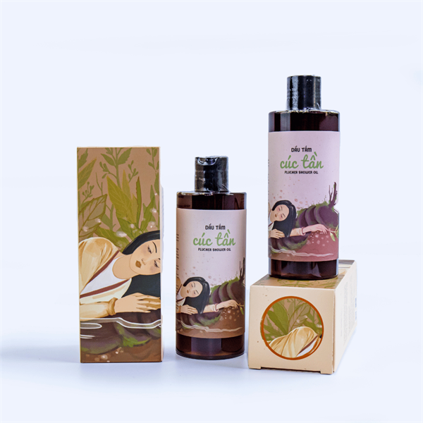 Dầu tắm cúc tần - Pluchea shower oil 300ml