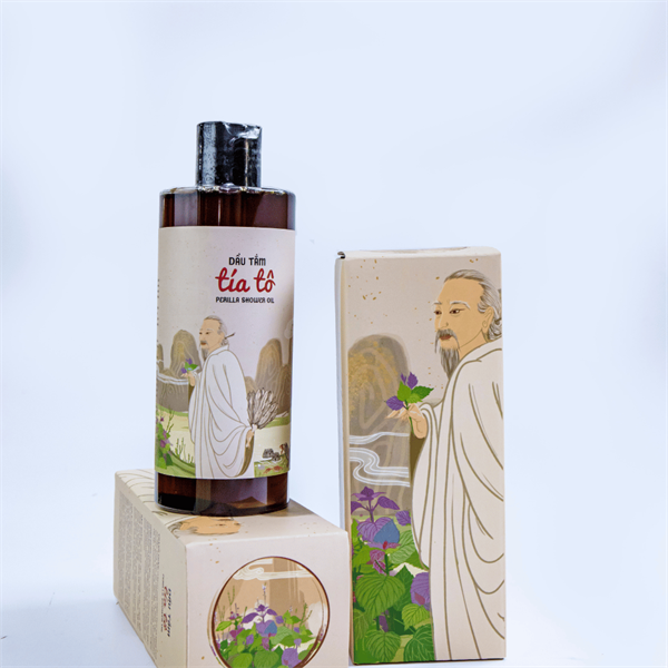Dầu tắm tía tô - Perilla shower oil 300ml