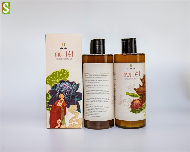 Dầu tắm mùi tết - Tết scent shower oil 300ml