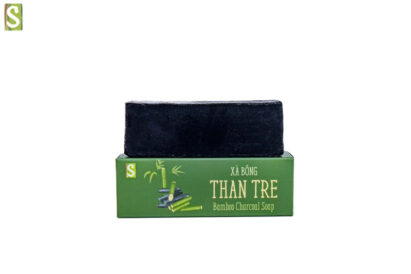 Xà bông than tre - Bamboo charcoal soap 55g
