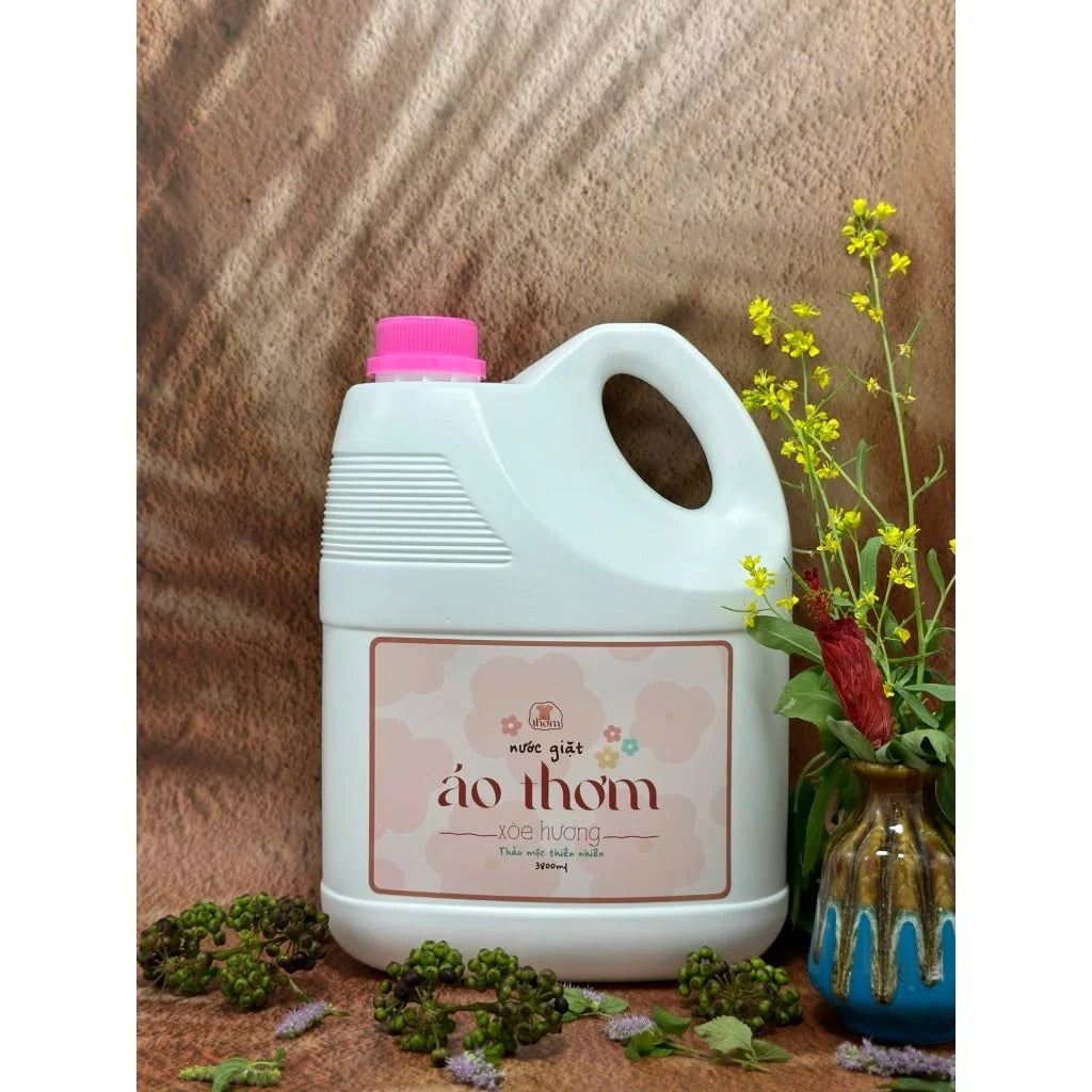 Nước giặt áo thơm - Xòe hương 3,8 lít