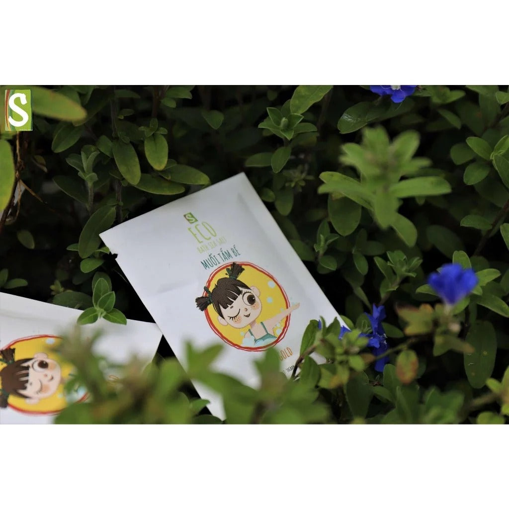 Muối Tắm Bé Eco Gold 10g (Hộp 30 gói)