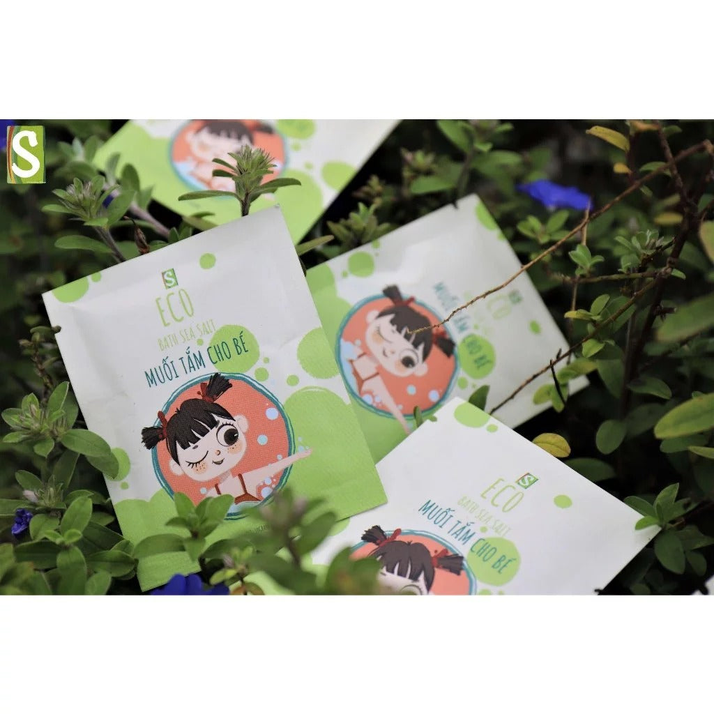 Muối tắm bé Eco 10g (Hộp 30 gói)