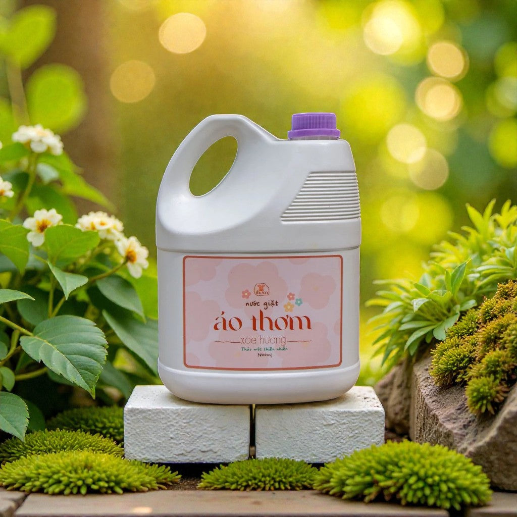 Nước giặt áo thơm - Xòe hương 3,8 lít